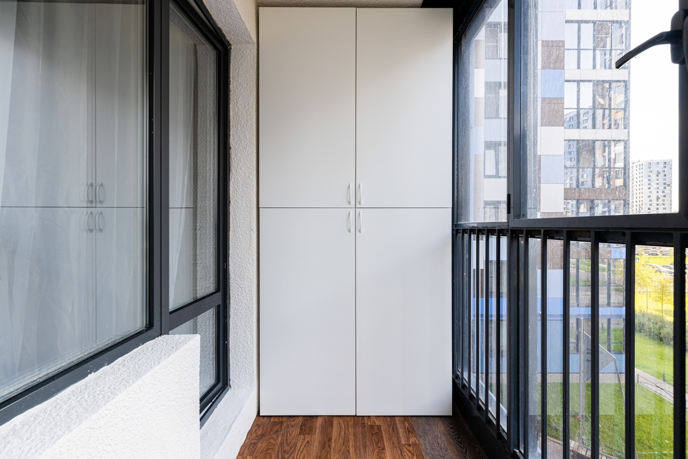 Aluminium Balcony Cupboards in Vizag