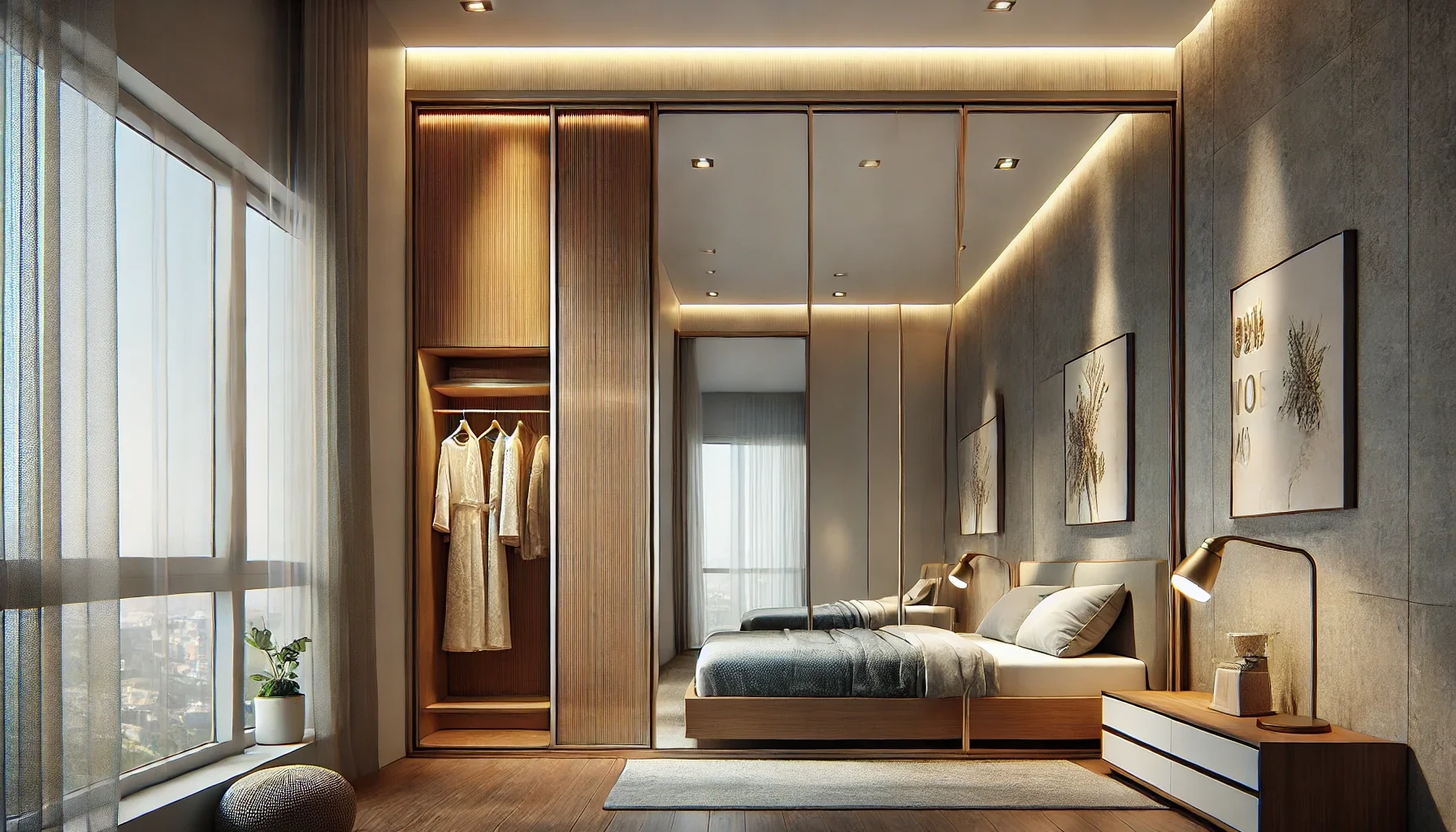 Aluminium Bedroom Cupboards in Vizag