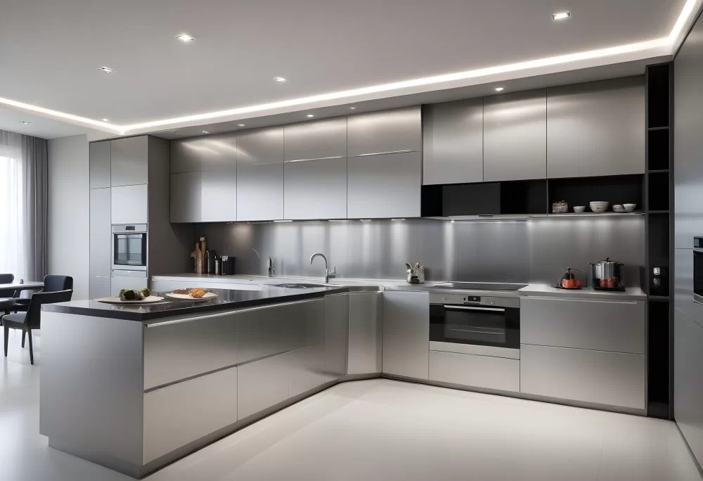 Modular Aluminium Kitchen in Vizag